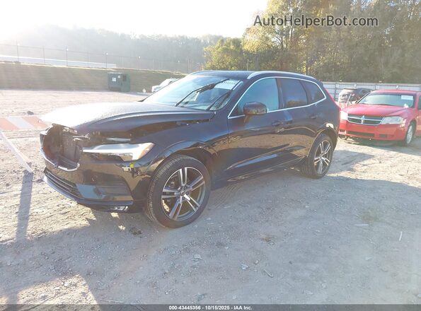 YV4102RKXM1715465 2021 VOLVO XC60 Black Przód lewy