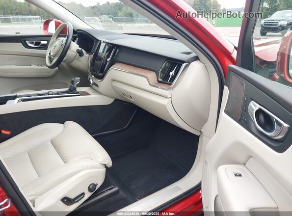 YV4102RL4L1534935 2020 VOLVO XC60 Red Front interior view