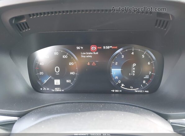 YV4102RL6L1610073 2020 VOLVO XC60 Silver Հետևի նստատեղերի տեսք