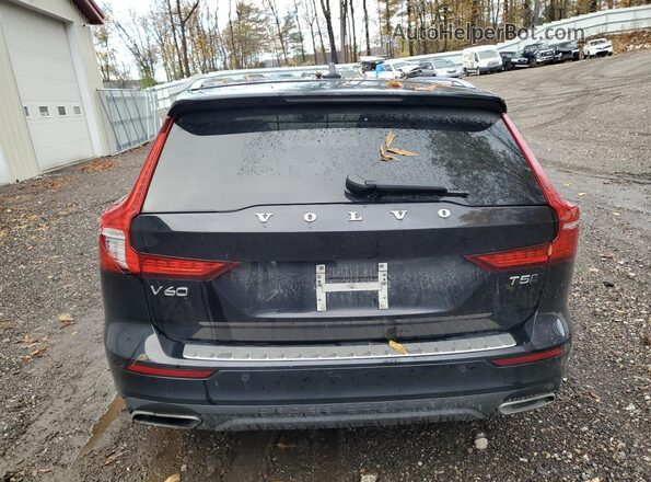 YV4102WK3L1047236 2020 VOLVO V60 Black Հետևի տեսք