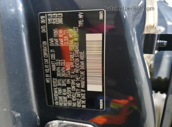 YV4102WK4L1031532 2020 VOLVO V60 Blue 