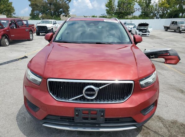 YV4162UK0L2319270 2020 VOLVO XC40 Red Vista frontal