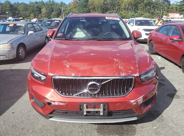 YV4162UK1K2074820 2019 VOLVO XC40 Red Vista frontal