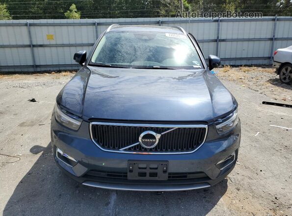 YV4162UK4M2404775 2021 VOLVO XC40 Синий Вид спереди