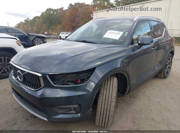 YV4162UL6L2210675 2020 VOLVO XC40 Blue Przód lewy
