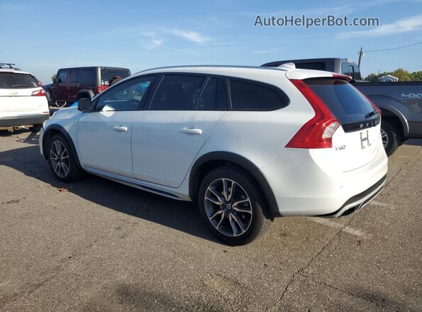 YV440MWK4H1026833 2017 VOLVO V60 Белый Задняя левая четверть