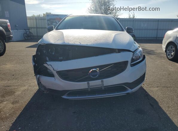 YV440MWK4H1026833 2017 VOLVO V60 Белый Вид спереди