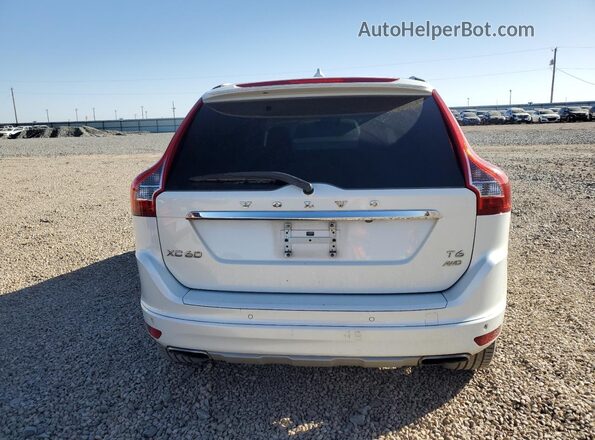 YV449MRU5H2125402 2017 VOLVO XC60 White უკანა ხედი