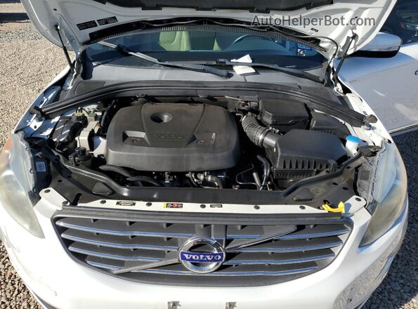 YV449MRU5H2125402 2017 VOLVO XC60 White ძრავის განყოფილების ხედი