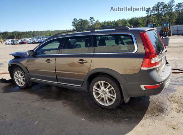 YV4612NK0G1240647 2016 VOLVO XC70 Коричневый Задняя левая четверть