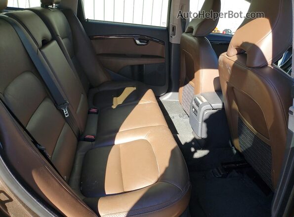 YV4612NK0G1240647 2016 VOLVO XC70 Коричневый Вид задней части салона