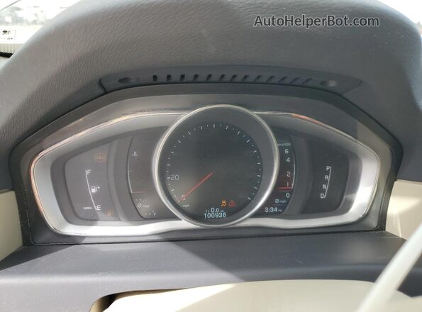 YV4612NK9G1237388 2016 VOLVO XC70 Tan Widok zestawu wskaźników