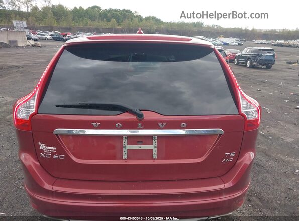 YV4612RK4G2833108 2016 VOLVO XC60 Maroon 