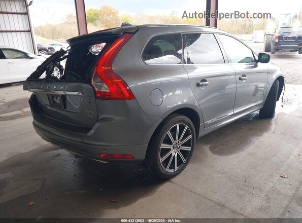 YV4902RM6G2784897 2016 VOLVO XC60 Gray Trasero derecho