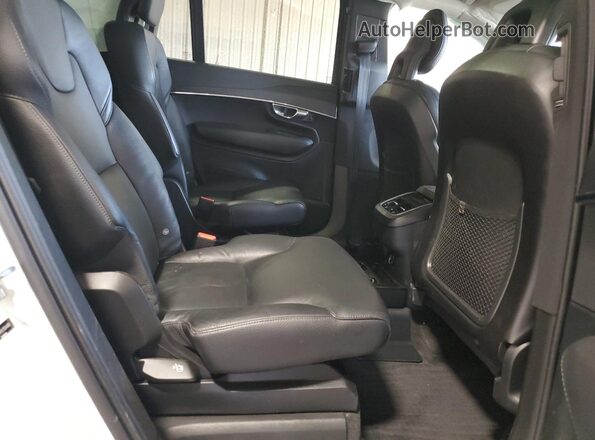 YV4A221K1L1554489 2020 VOLVO XC90 White უკანა სალონის ხედი