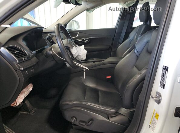 YV4A221K1L1554489 2020 VOLVO XC90 White წინა სალონის ხედი