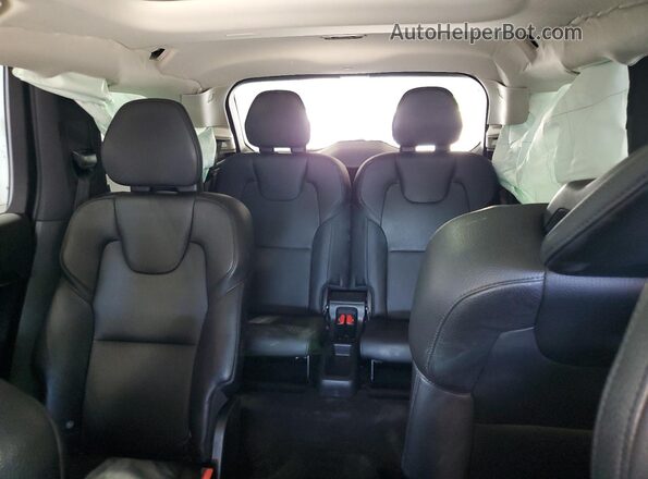 YV4A221K1L1554489 2020 VOLVO XC90 White უკანა სავარძლების ხედი