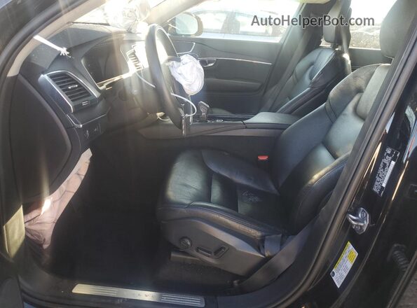 YV4A221K4L1575501 2020 VOLVO XC90 Black წინა სალონის ხედი