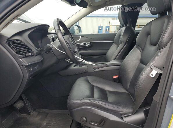 YV4A221K5L1538974 2020 VOLVO XC90 Gray Widok wnętrza z przodu
