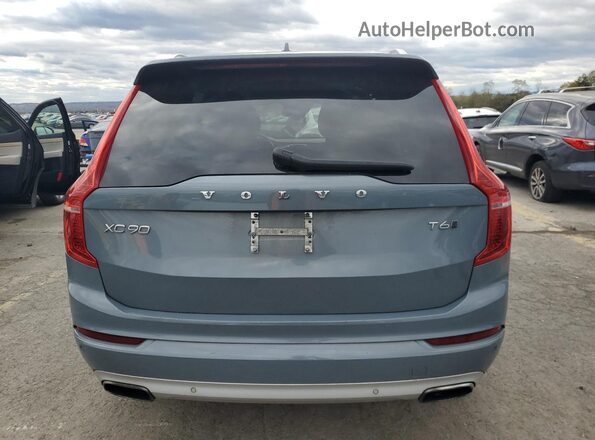 YV4A221K5L1538974 2020 VOLVO XC90 Gray Widok z tyłu