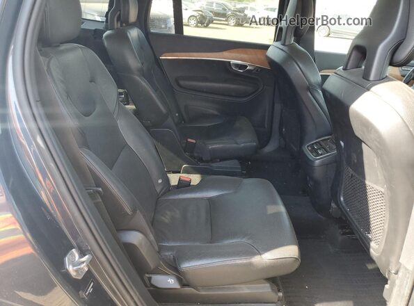 YV4A221K8M1696663 2021 VOLVO XC90 Синий Вид задней части салона