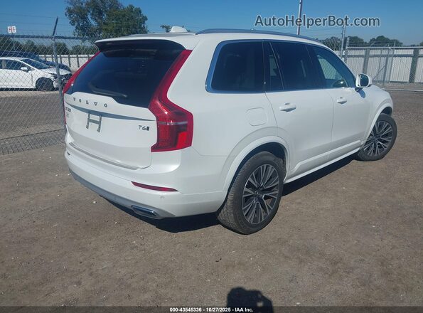 YV4A221K8M1772611 2021 VOLVO XC90 White Задня права чверть
