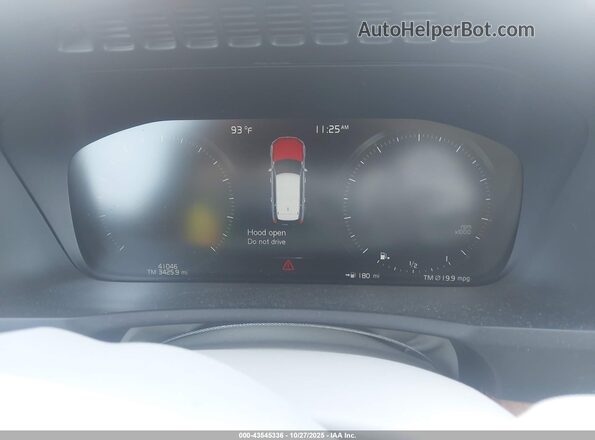 YV4A221K8M1772611 2021 VOLVO XC90 White Вид задніх сидінь