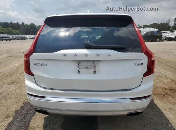 YV4A221L7M1676560 2021 VOLVO XC90 White Вид ззаду