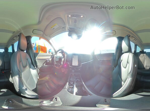 YV4A22NL4L1106170 2020 VOLVO V90 Серебряный Панорамный вид салона 360°