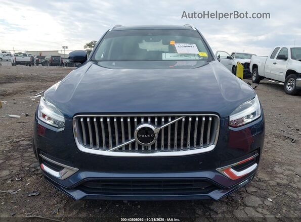 YV4A22PL0M1754152 2021 VOLVO XC90 Dark Blue Vista del cuadro de instrumentos