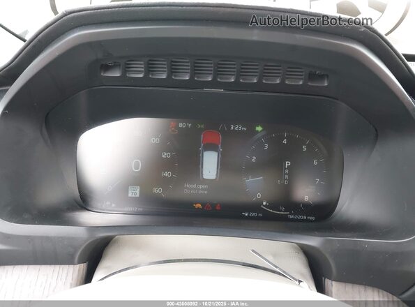 YV4A22PL0M1754152 2021 VOLVO XC90 Dark Blue Vista de los asientos traseros
