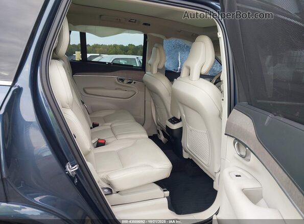 YV4A22PL0M1754152 2021 VOLVO XC90 Dark Blue Vista de la etiqueta del VIN