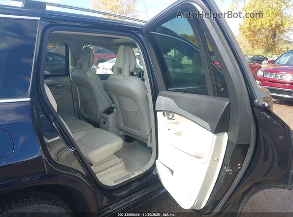 YV4BC0PKXG1042121 2016 VOLVO XC90 HYBRID Black Vista de la etiqueta del VIN