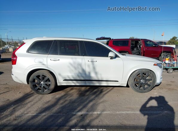 YV4BC0PL2G1071136 2016 VOLVO XC90 HYBRID White Rear interior view