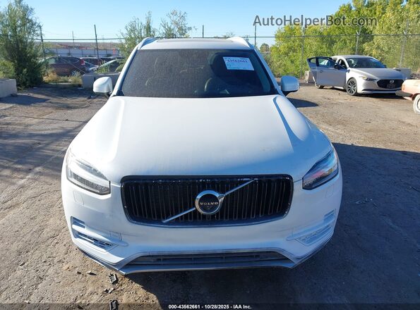 YV4BC0PL2G1071136 2016 VOLVO XC90 HYBRID White Instrument cluster view