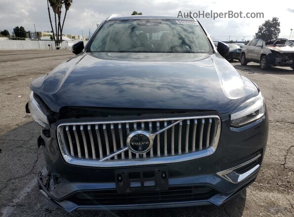 YV4BR00K3M1687780 2021 VOLVO XC90 Blue Widok z przodu