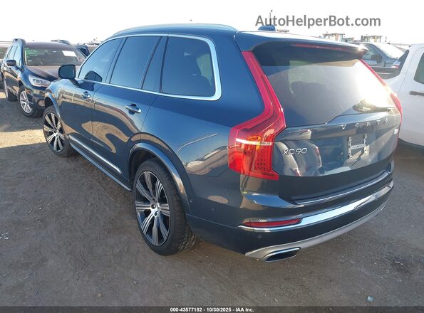YV4BR00L3M1758310 2021 VOLVO XC90 RECHARGE PLUG-IN HYBRID Blue Tył lewy