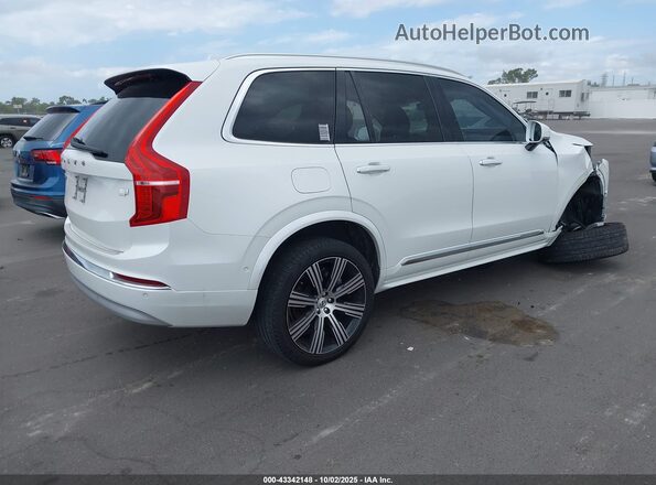 YV4BR00L8N1812959 2022 VOLVO XC90 RECHARGE PLUG-IN HYBRID Белый Задняя правая четверть