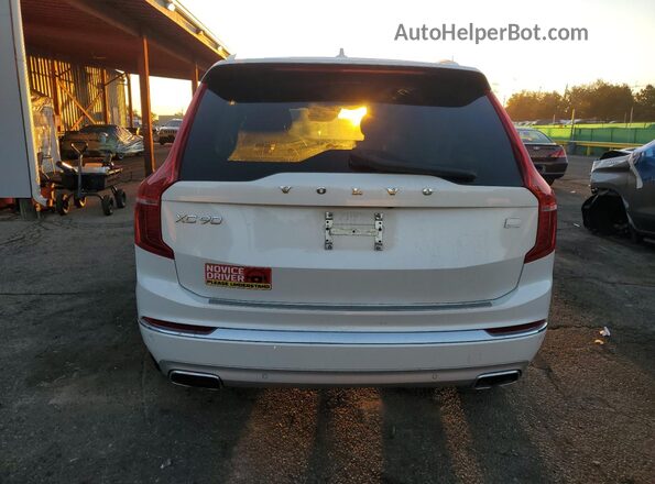 YV4BR0CK9M1746620 2021 VOLVO XC90 Белый Вид сзади