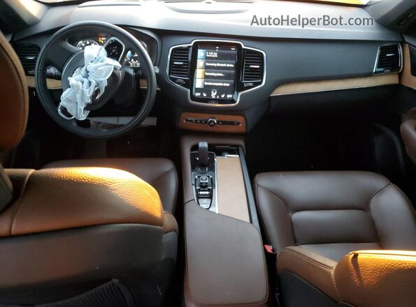 YV4BR0CK9M1746620 2021 VOLVO XC90 Белый Вид панели приборов