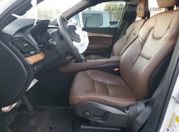 YV4BR0CK9M1746620 2021 VOLVO XC90 Белый Вид салона спереди