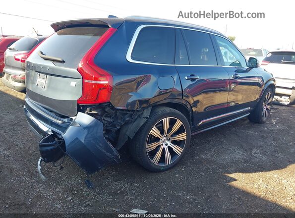 YV4BR0CL6M1761858 2021 VOLVO XC90 RECHARGE PLUG-IN HYBRID Blue Tył prawy