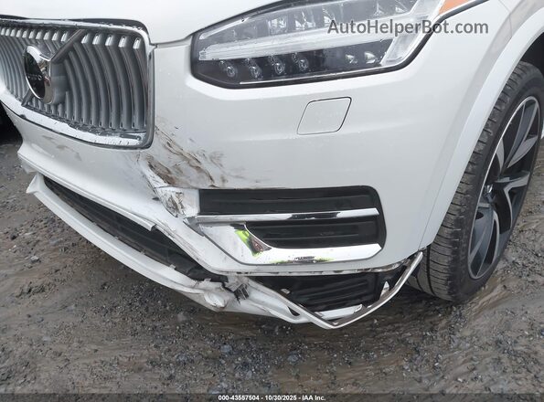 YV4BR0CZ1N1790674 2022 VOLVO XC90 RECHARGE PLUG-IN HYBRID White Vista frontal