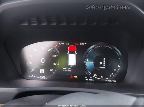 YV4BR0CZ1N1790674 2022 VOLVO XC90 RECHARGE PLUG-IN HYBRID White Vista de los asientos traseros