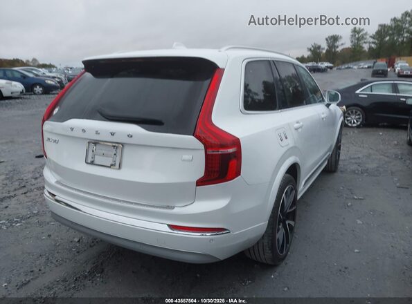 YV4BR0CZ1N1790674 2022 VOLVO XC90 RECHARGE PLUG-IN HYBRID White Trasero derecho
