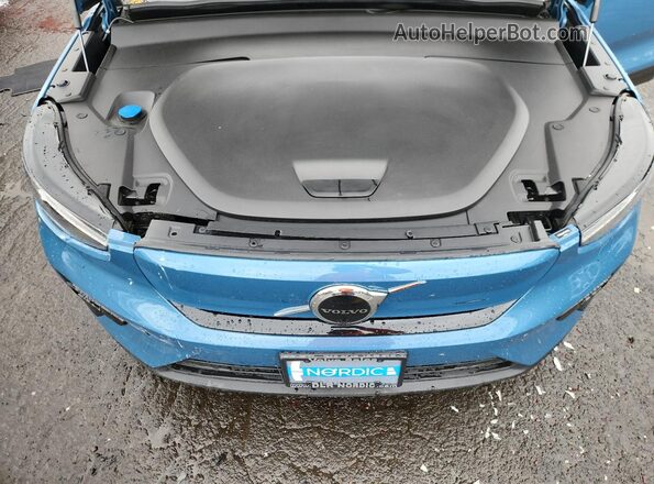 YV4ED3GM4P2056331 2023 VOLVO C40 Синий Вид подкапотного пространства