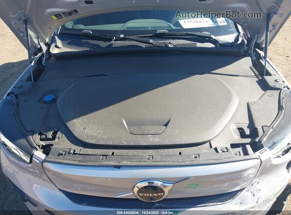 YV4ED3UM4P2941813 2023 VOLVO XC40 RECHARGE PURE ELECTRIC Серебряный Вид сзади
