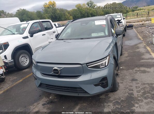 YV4ED3UM5P2987389 2023 VOLVO XC40 RECHARGE PURE ELECTRIC Gray Вид щитка приладів