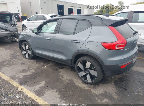 YV4ED3UM5P2987389 2023 VOLVO XC40 RECHARGE PURE ELECTRIC Gray Задня ліва чверть