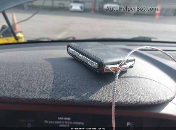 YV4ED3UR5M2582110 2021 VOLVO XC40 RECHARGE PURE ELECTRIC Black Առջևի վահանակի տեսք